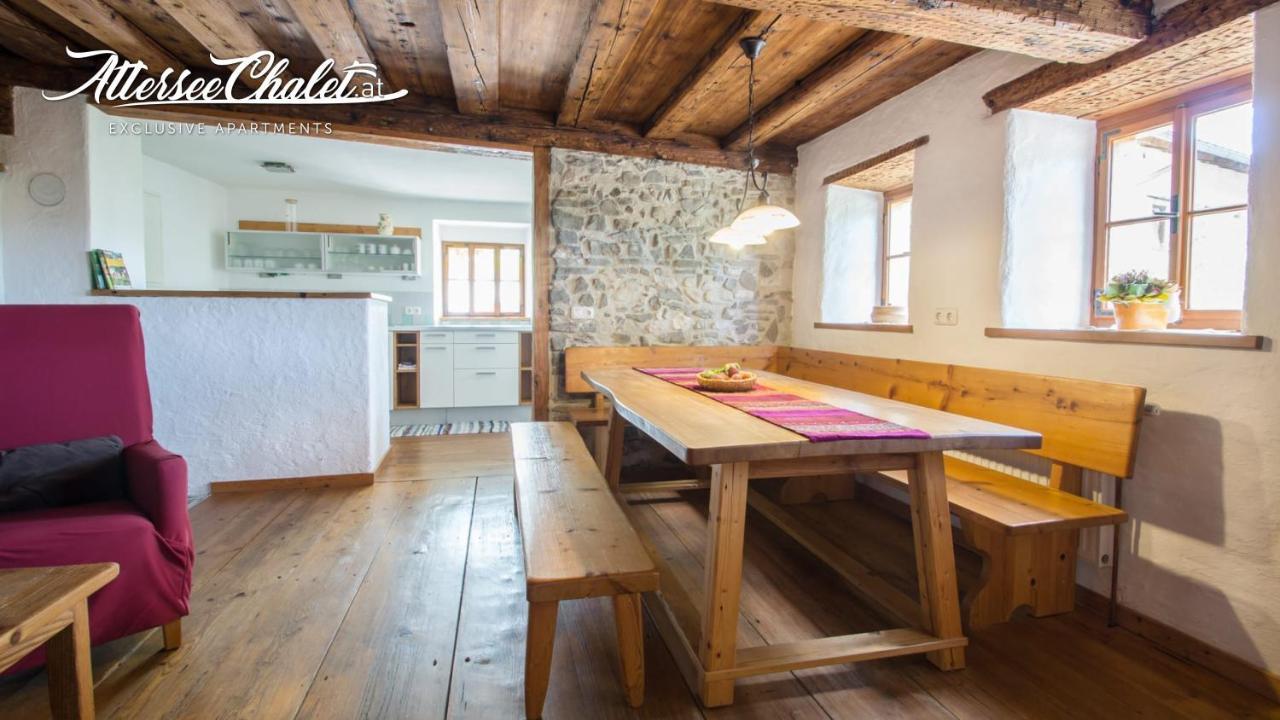 Attersee-Chalet Angermann Familie Spalt Steinbach am Attersee Exteriér fotografie