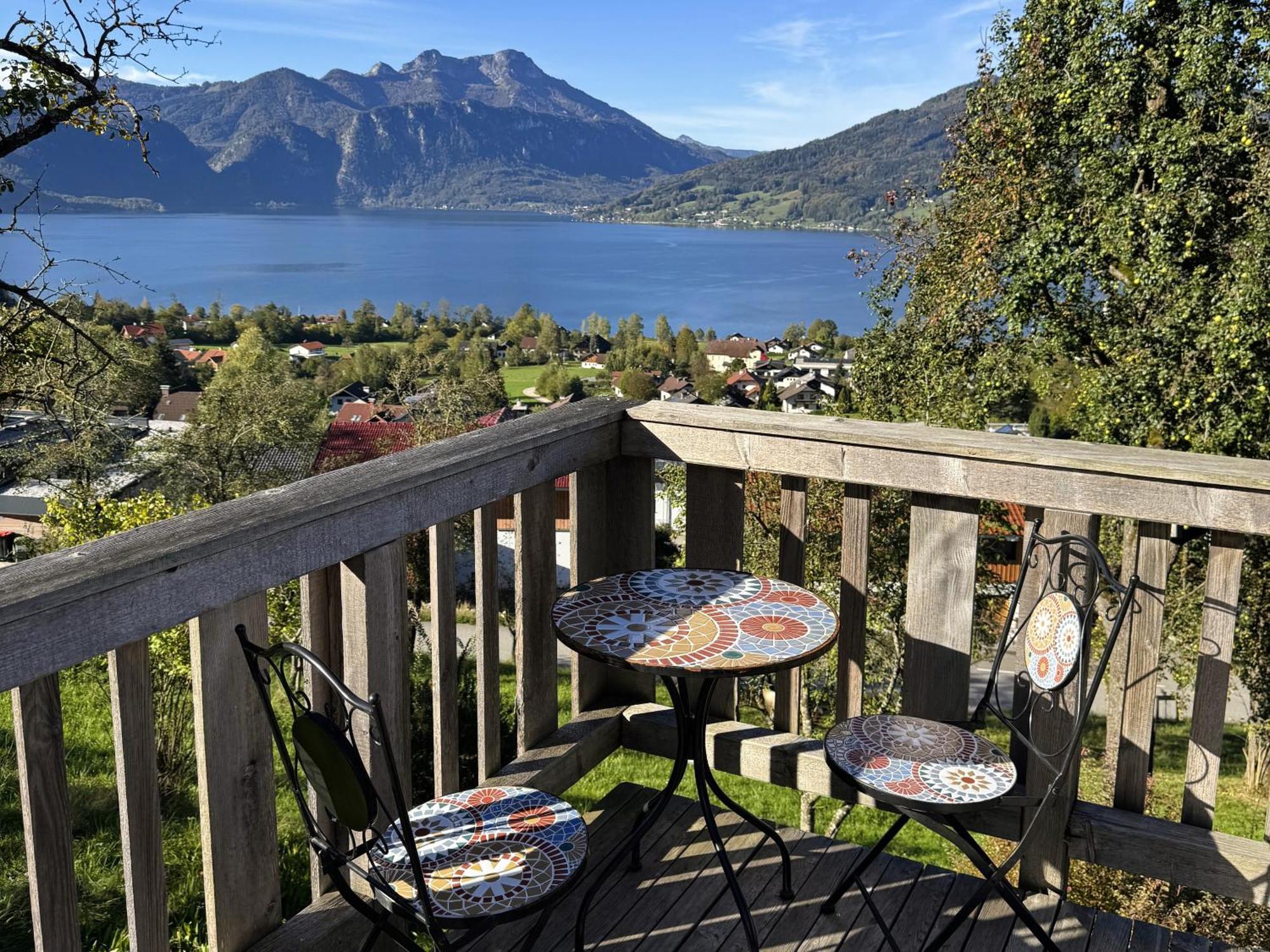 Attersee-Chalet Angermann Familie Spalt Steinbach am Attersee Exteriér fotografie