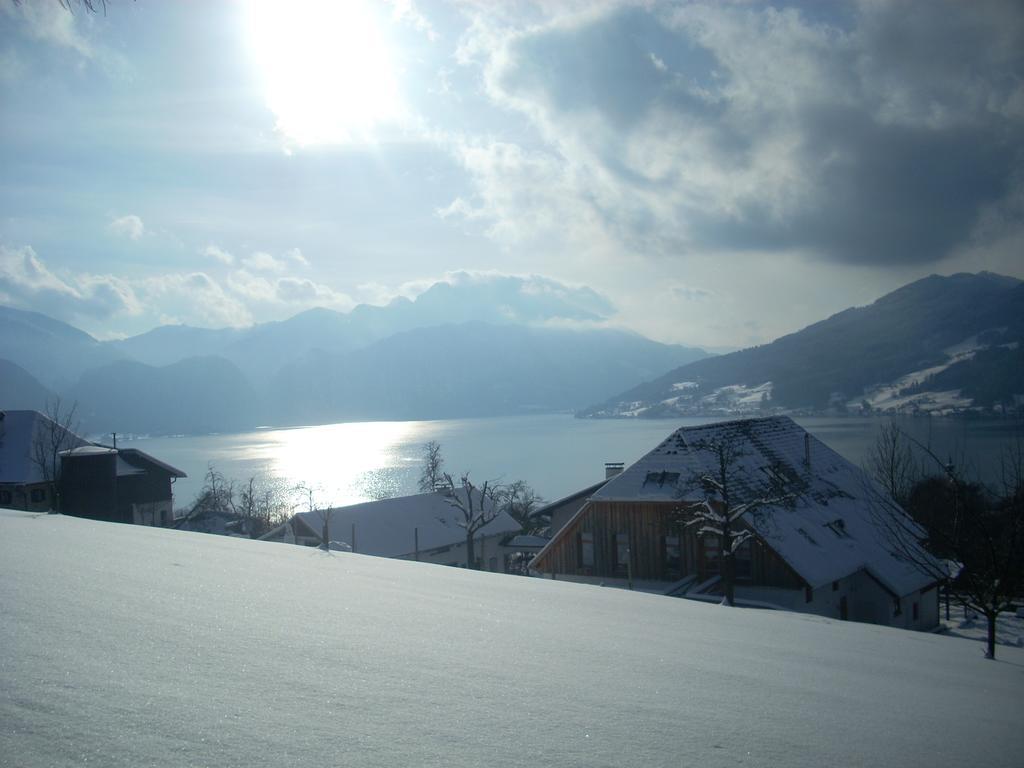 Attersee-Chalet Angermann Familie Spalt Steinbach am Attersee Exteriér fotografie