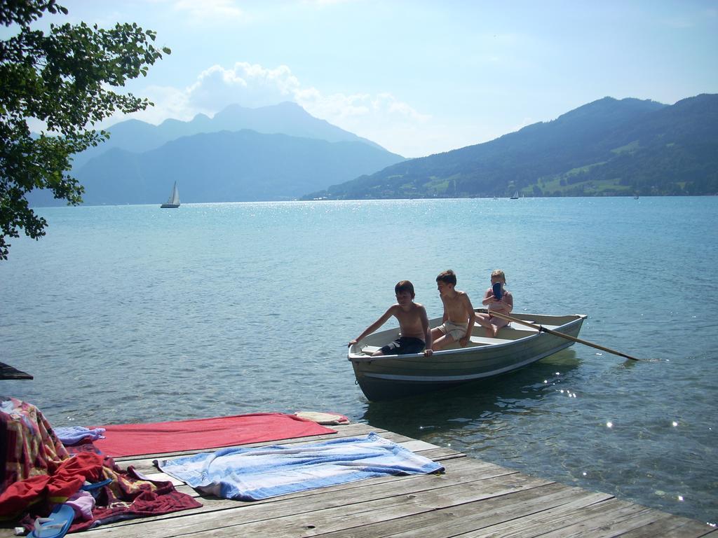 Attersee-Chalet Angermann Familie Spalt Steinbach am Attersee Exteriér fotografie