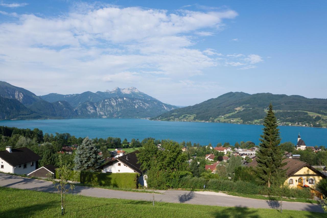 Attersee-Chalet Angermann Familie Spalt Steinbach am Attersee Exteriér fotografie